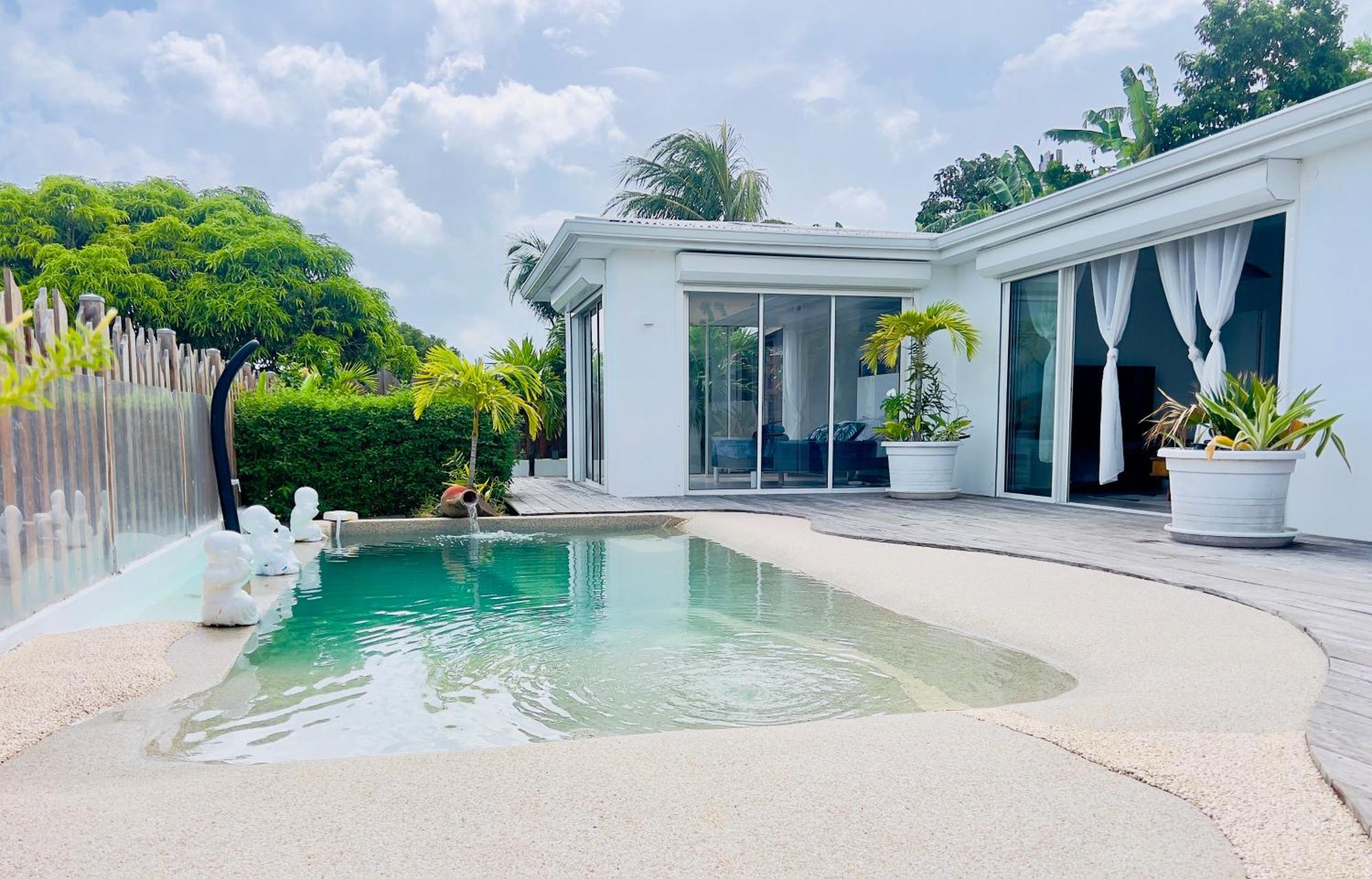 Villa Amaryllis Luxueuse,Piscine,Vue Mer,Plage Sainte-Luce Exterior foto